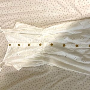 Abercrombie white summer dress